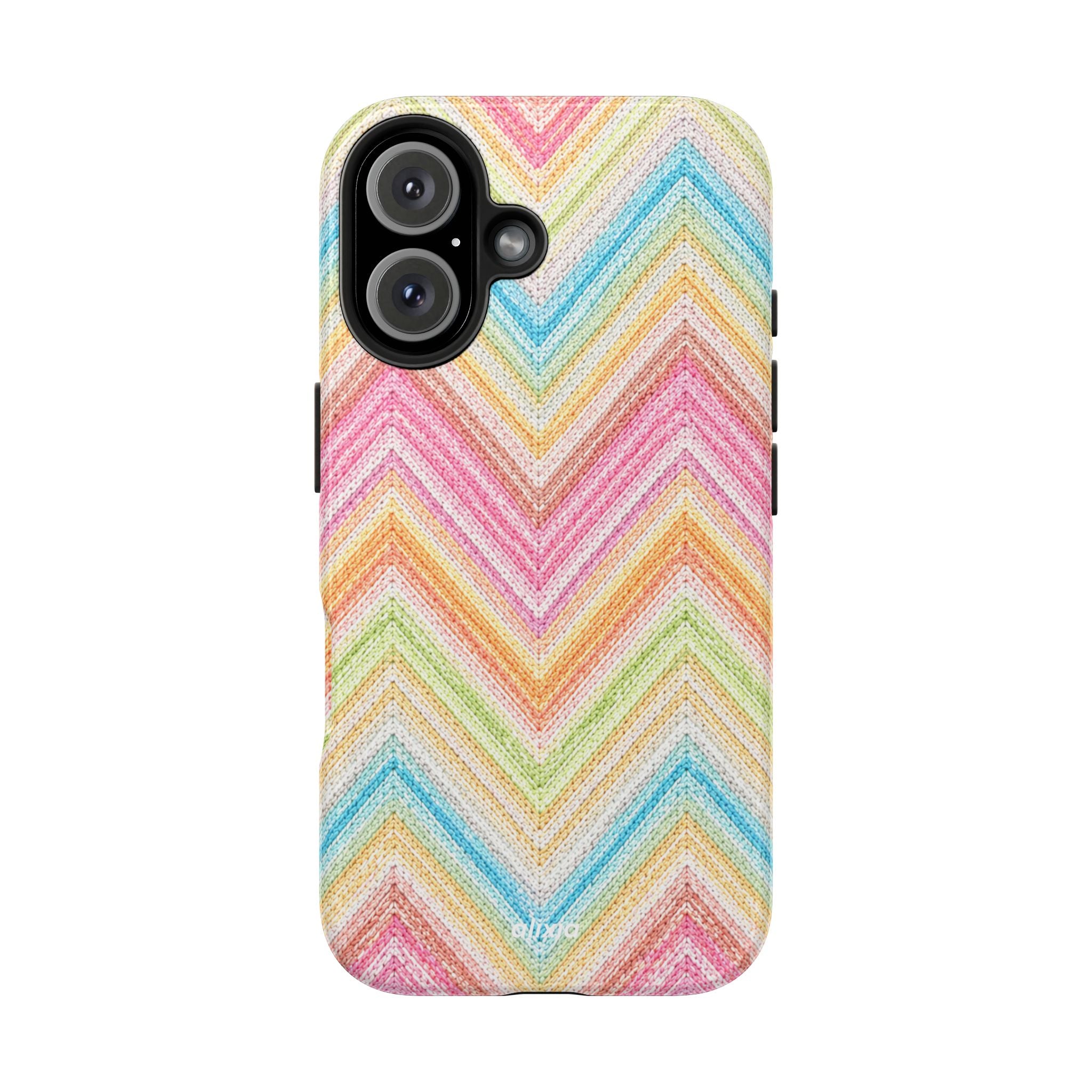 pastel chevron