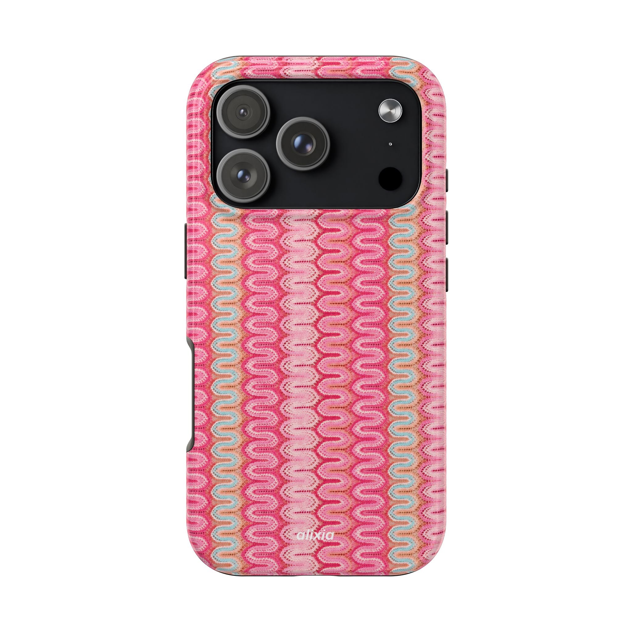 pink zigzag