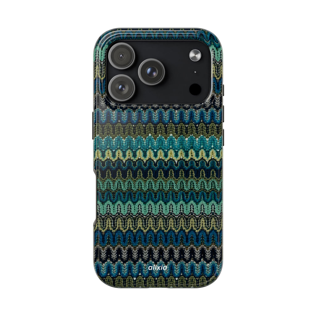 blue zigzag