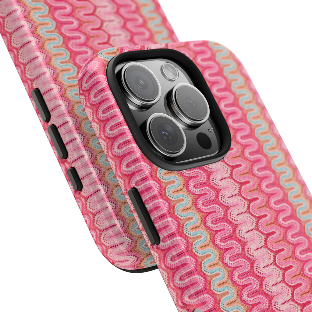 pink zigzag