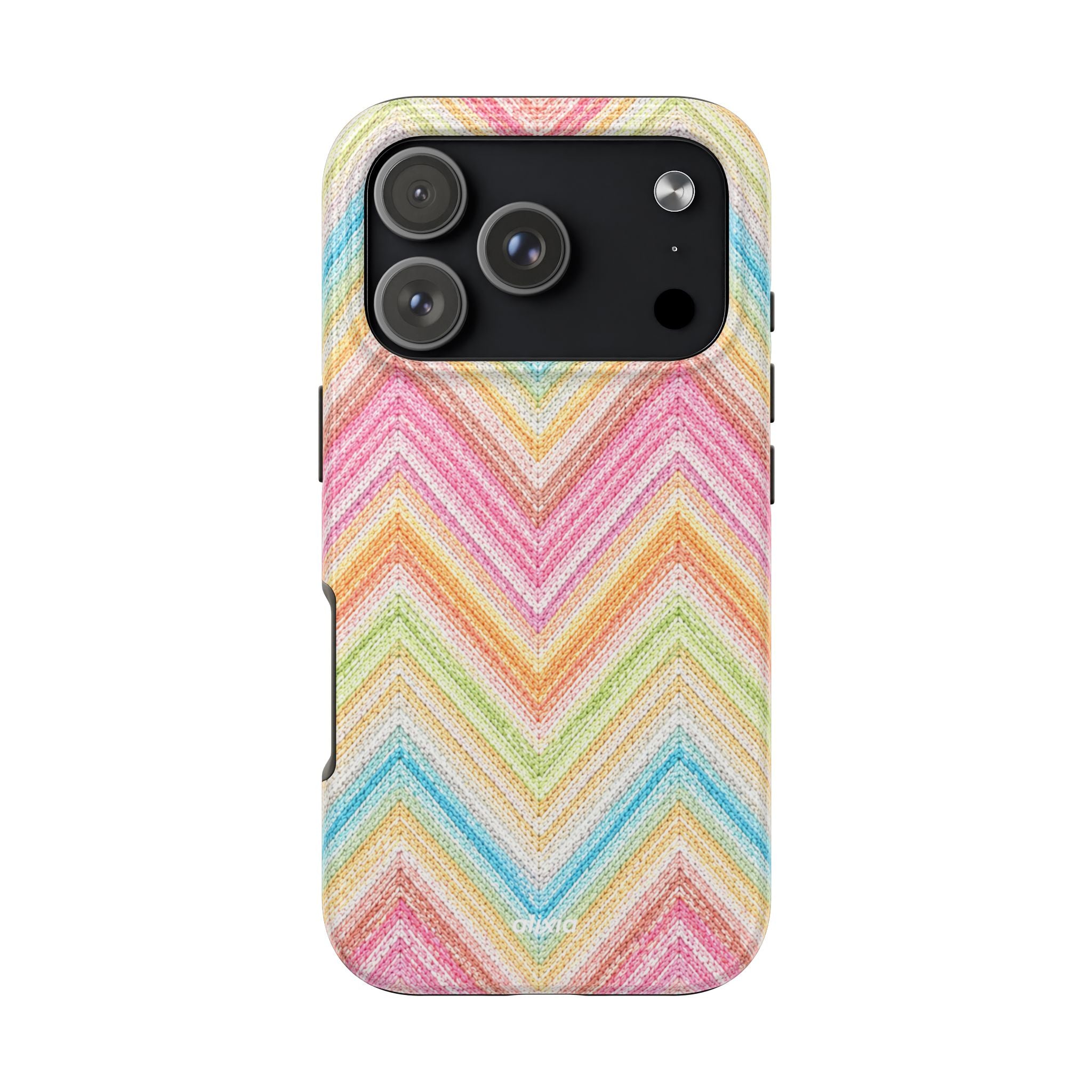 pastel chevron