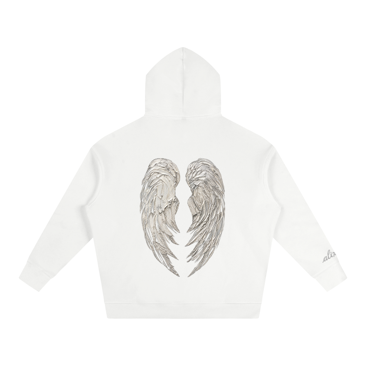 SILVER Wings Hoodie